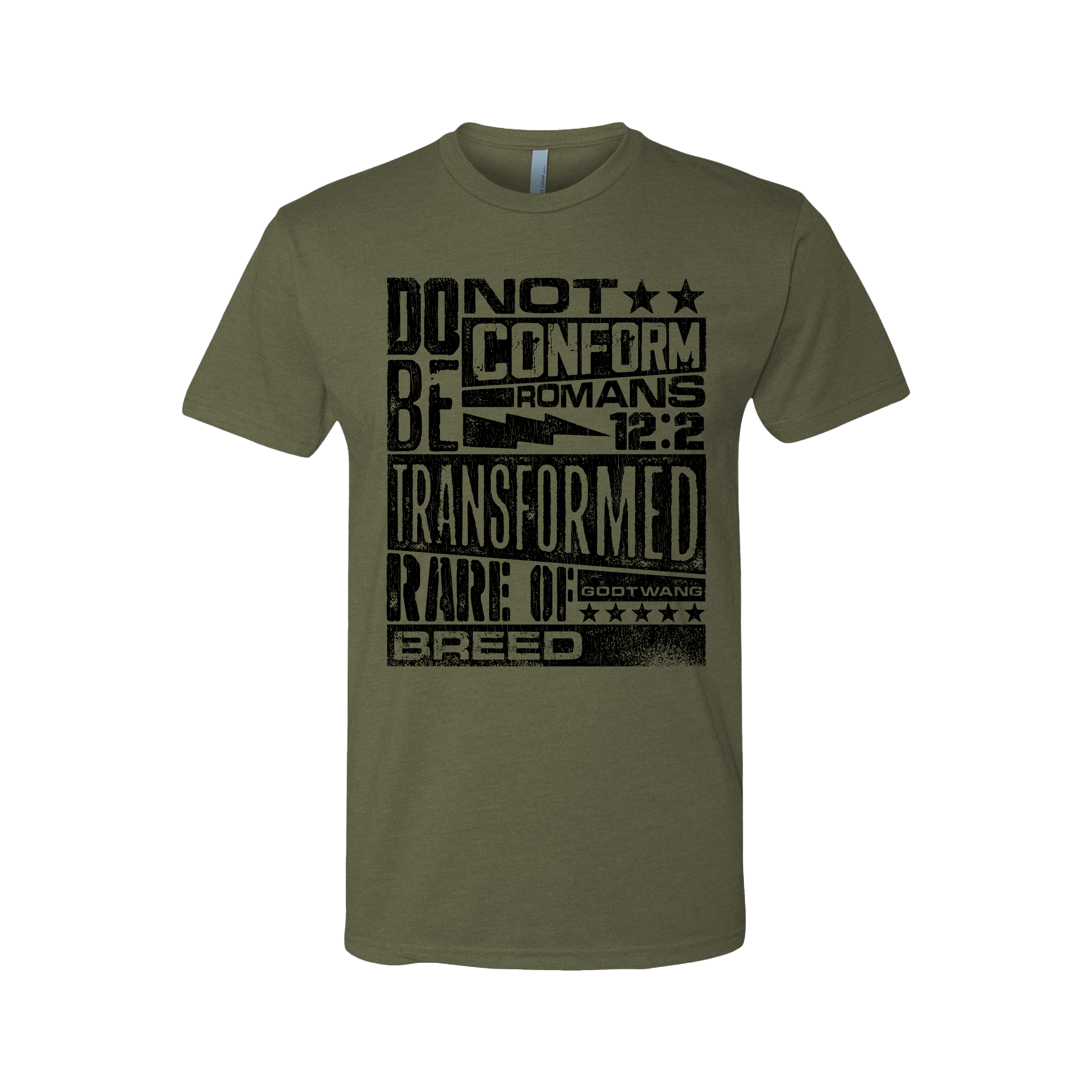 Do Not Conform Black Logo T-Shirt