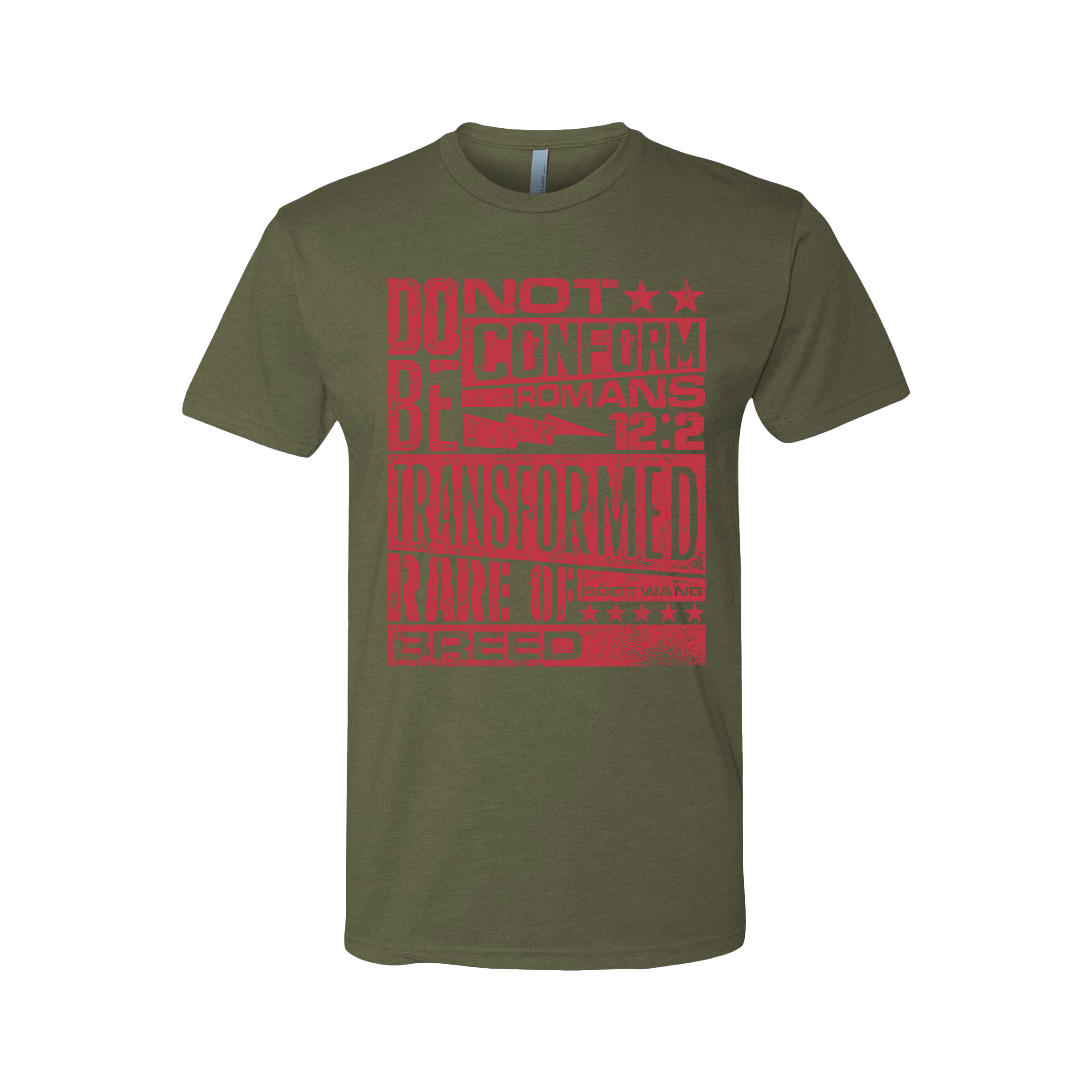 Do Not Conform Red Logo T-Shirt