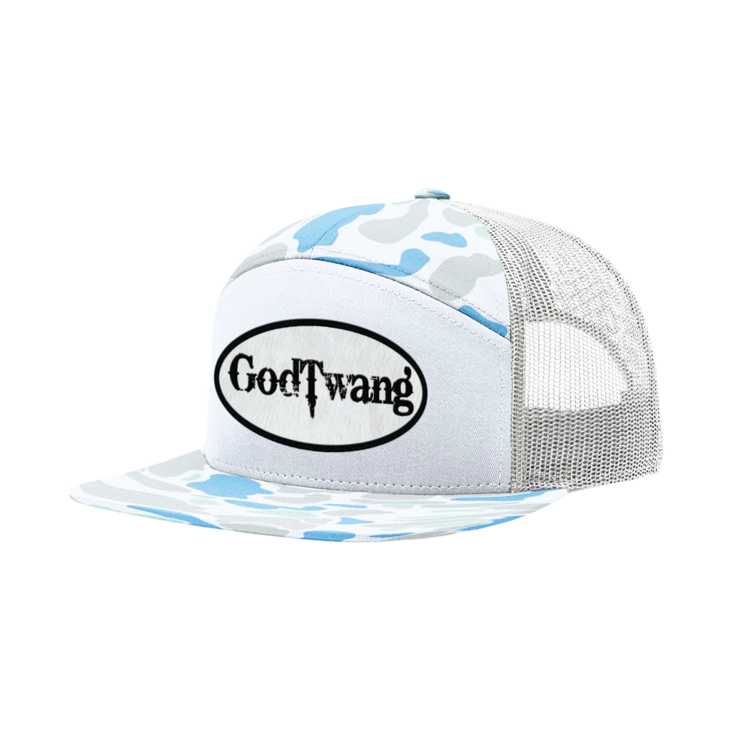GodTwang 7-Panel Trucker Cap