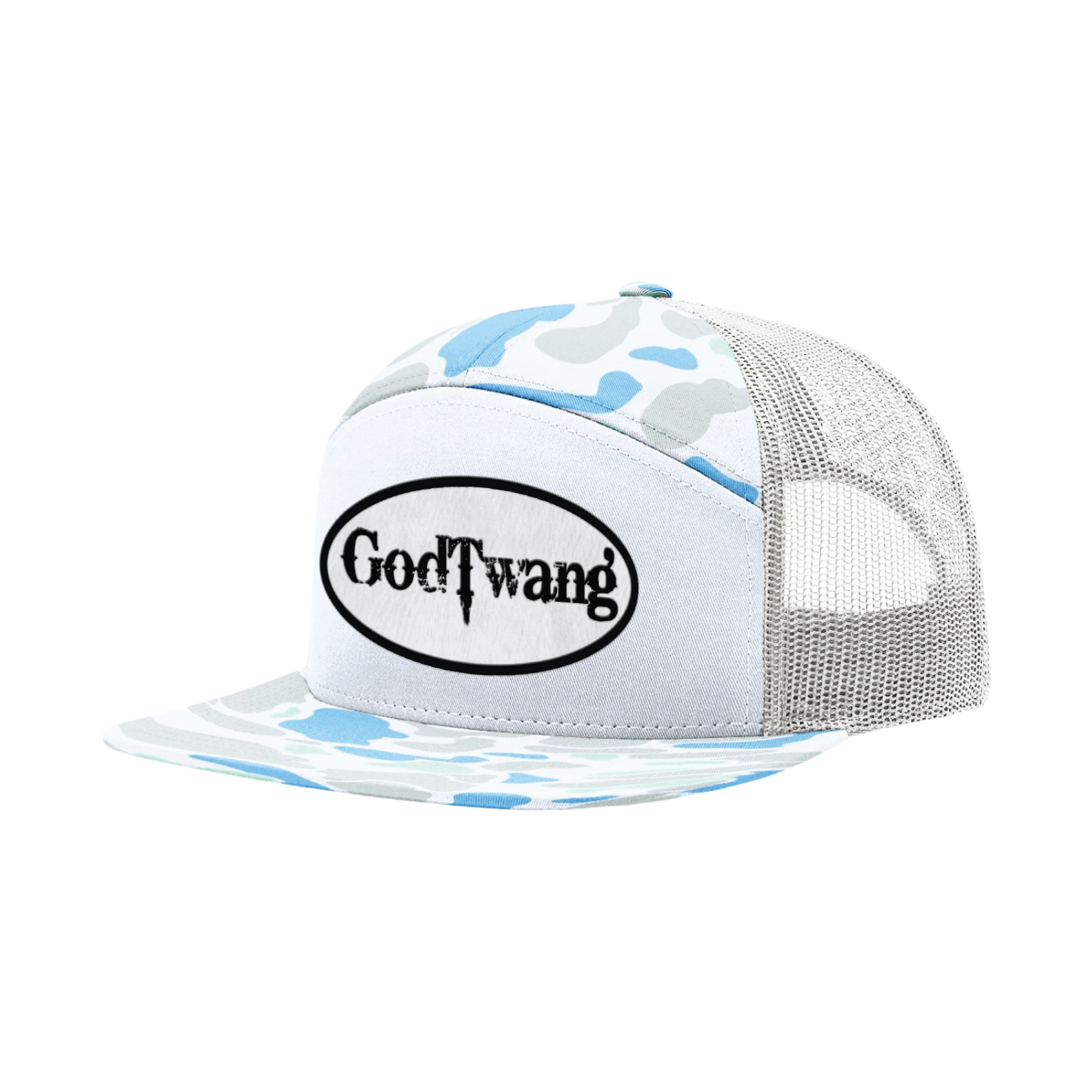 GodTwang 7-Panel Trucker Cap