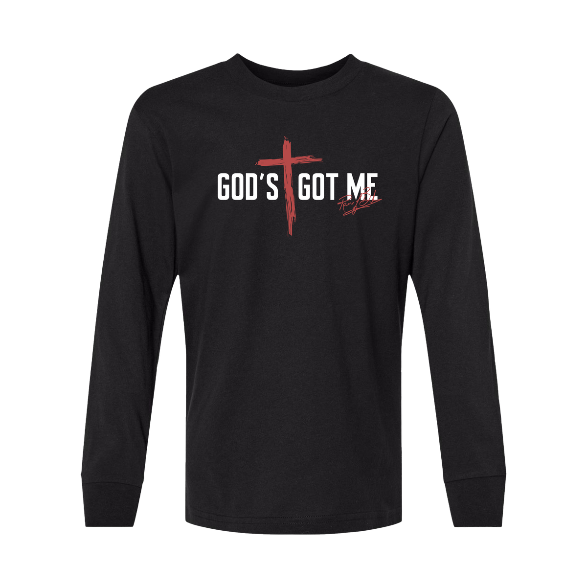 God's Got Me Youth Long Sleeve
