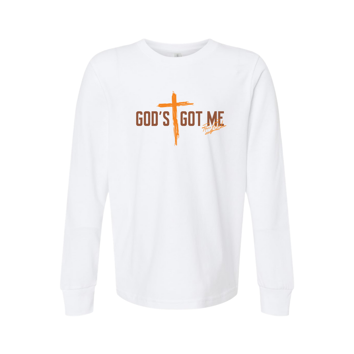 God's Got Me Youth Long Sleeve